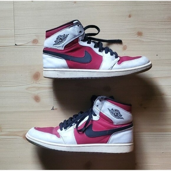 2014 Nike Air Jordan 1 Retro High OG Carmine Men’s Size 11 555088-123 main image 5